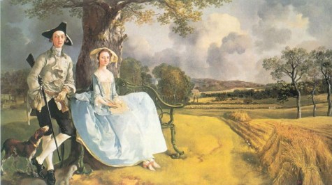 Mr and Mrs Robert Andrews, Thomas Gainsborough, 1748-50