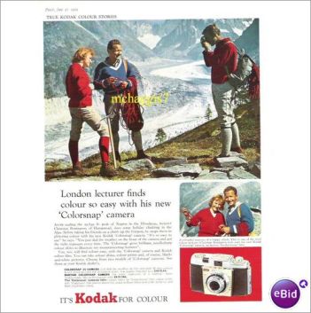 Kodak Camera Advertisent