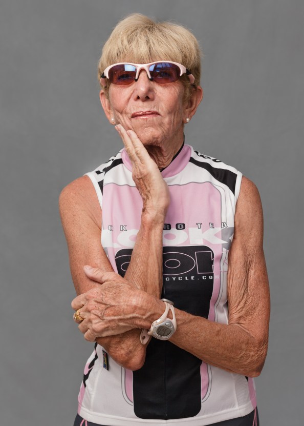 Mickie, 20 time ironman finisher