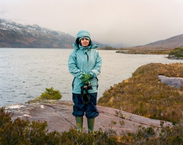 Rebecca, Loch Maree February 2013