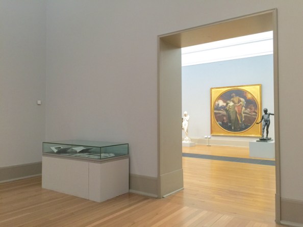 Display cabinet — Karen Knorr Tate Britain Exhibition - December 2014