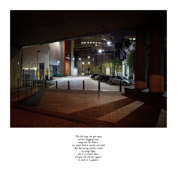 West India Docks from Lifting the Curtain ©Keith Greenough 2104