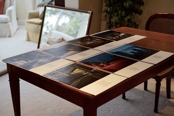 Oxford Exhibition Proof ready for inspection