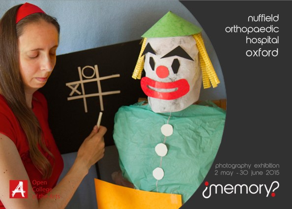 Memory Exhibition Oxford Flyer