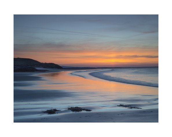 Towards Holy Island at Sunset