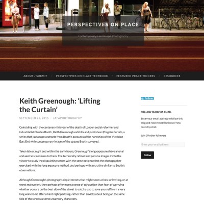 Perspectives on Place Blog Jesse Alexander