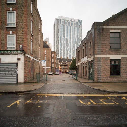 Brune House from Toynbee Street, November 2015 ©Keith Greenough 2015