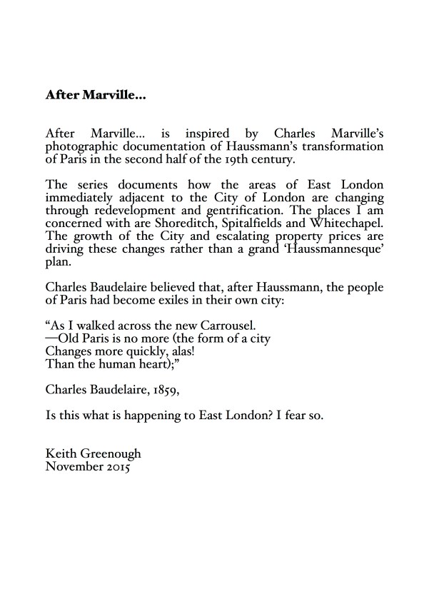 After Marville… statement version 1