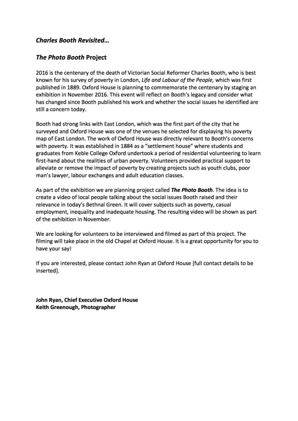 The Photo Booth brief version 1